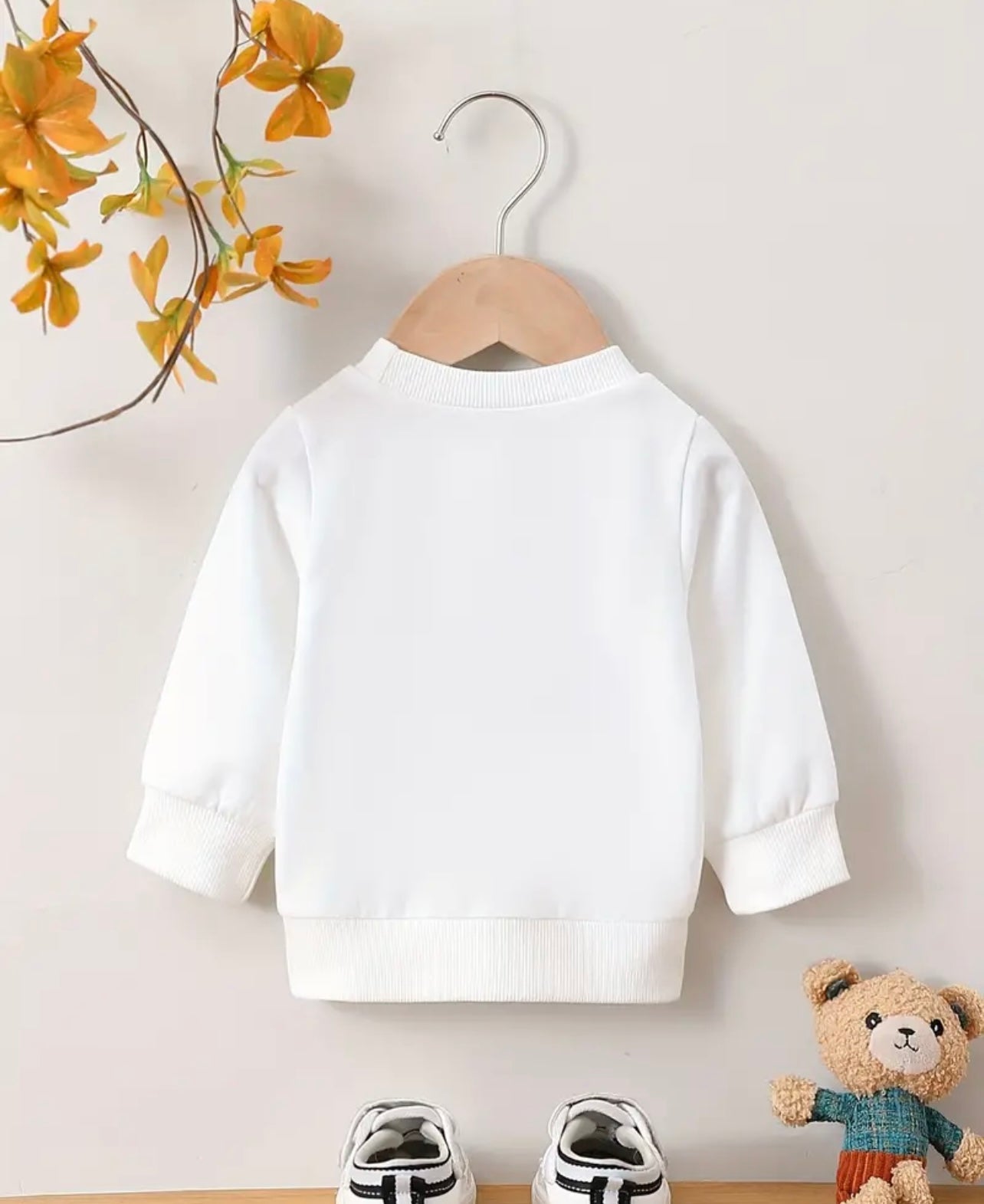 Sudadera Blanca Conejito