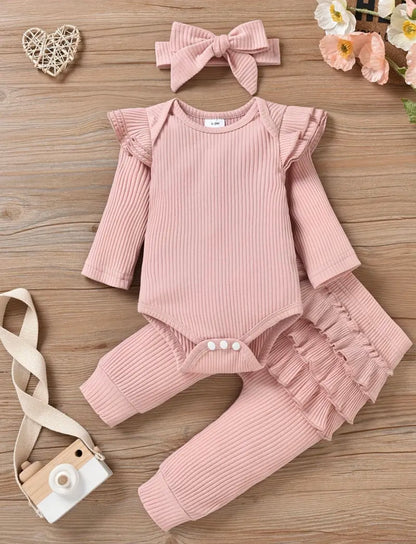 Conjunto Rosa Body & Mallas