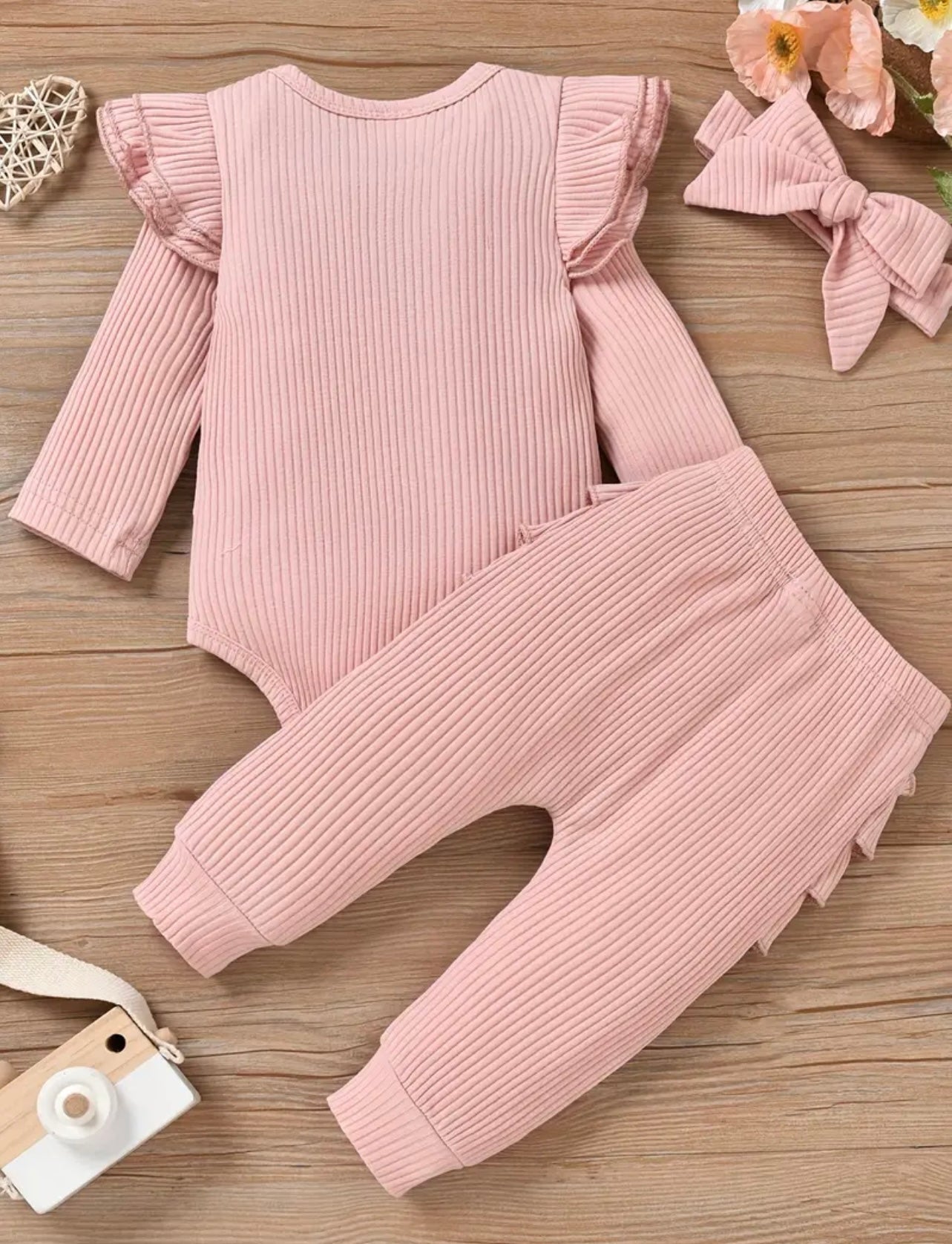 Conjunto Rosa Body & Mallas