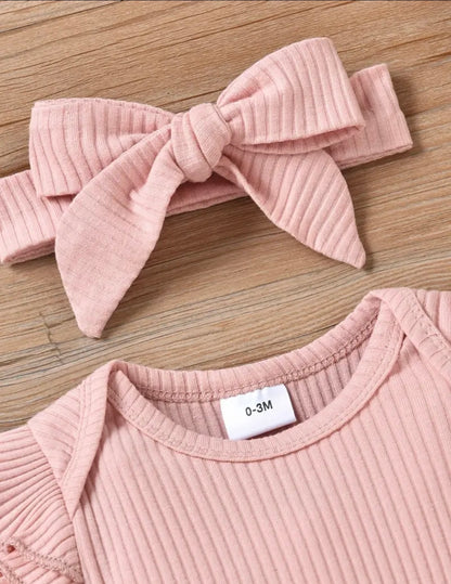 Conjunto Rosa Body & Mallas