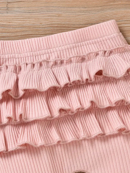 Conjunto Rosa Body & Mallas