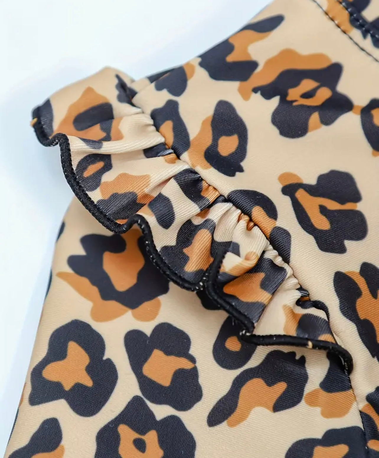 Traje de Baño Animal Print Manga Larga
