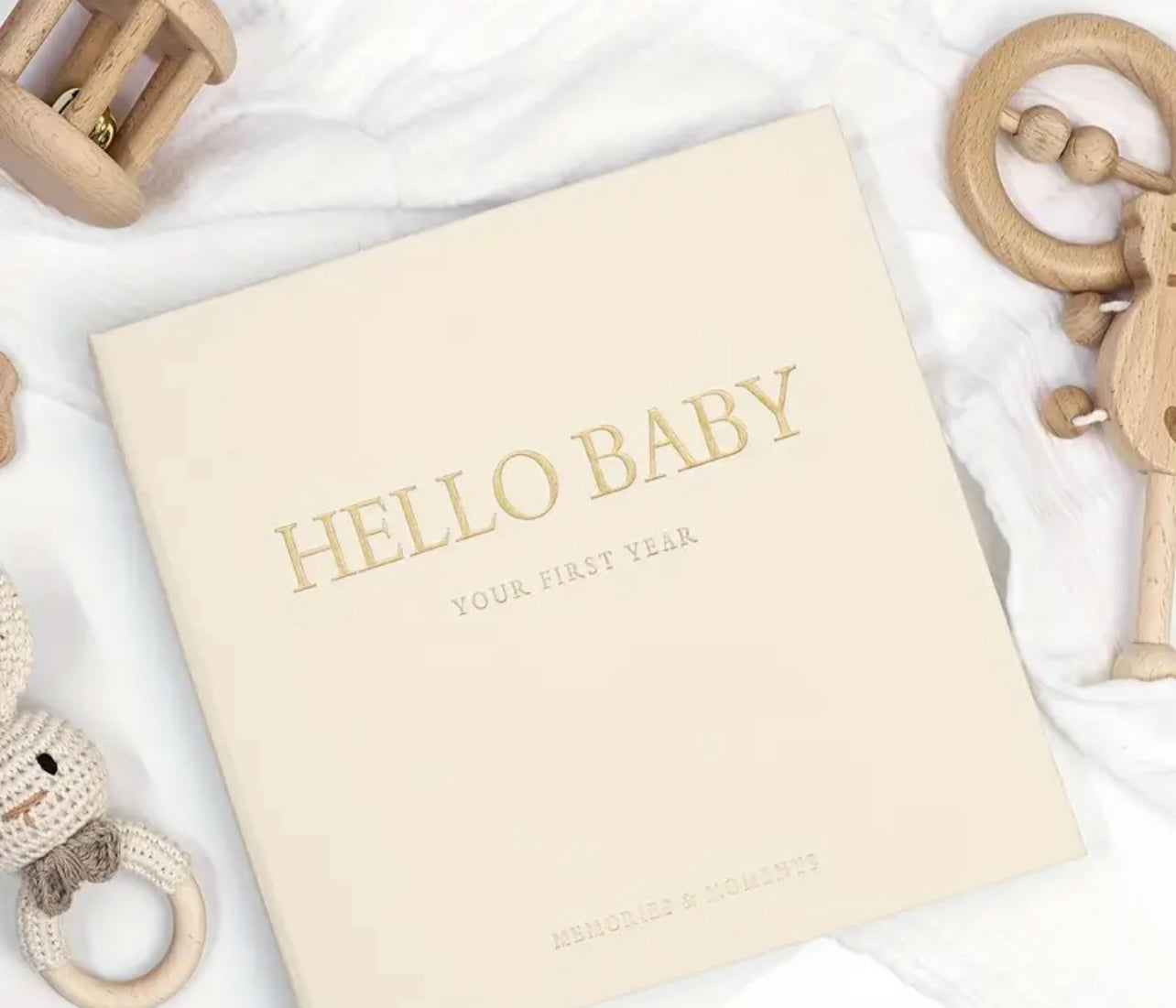 Álbum Primer Año de Bebe "Hello Baby"