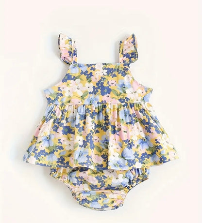 Conjunto para Bebe Flores