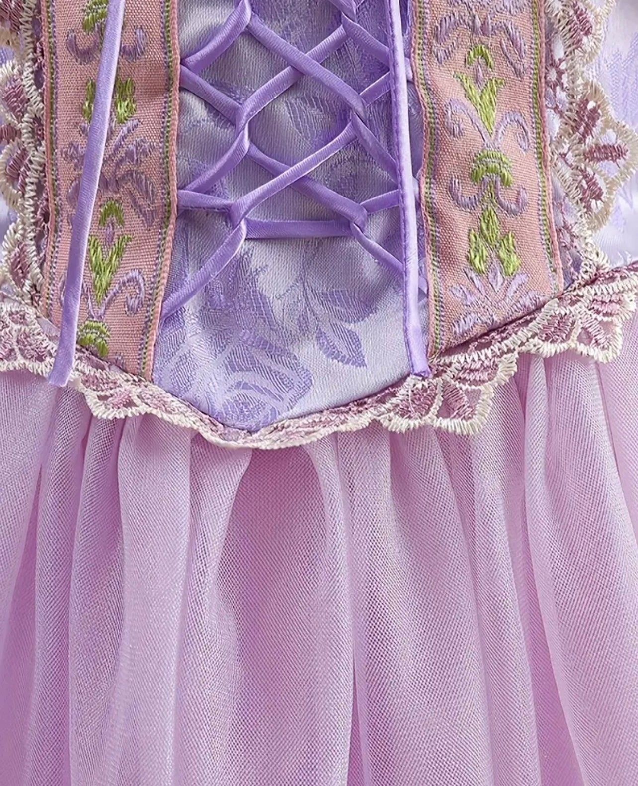 Vestido Rapunzel + Diadema